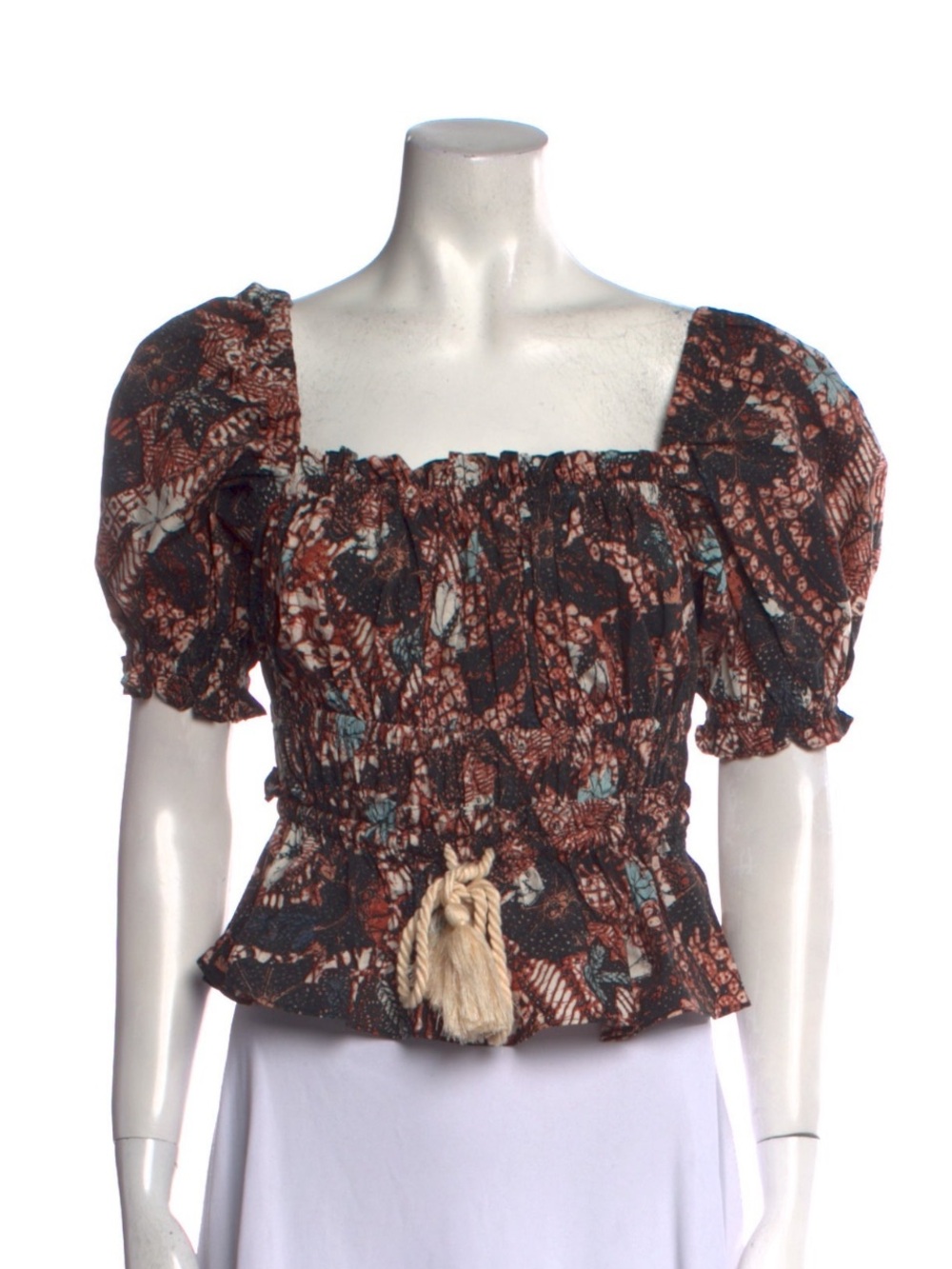 Ulla Johnson Evita square neck top